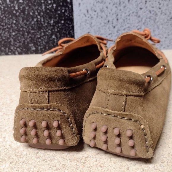 Cole Haan Men's Brown Suede driving moccasins - Picture 4 of 5